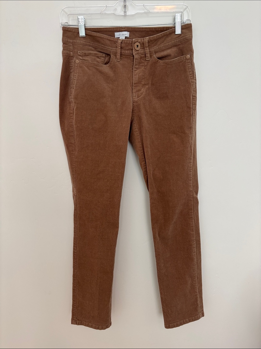 J. Jill Skinny Corduroy Jeans in Brown